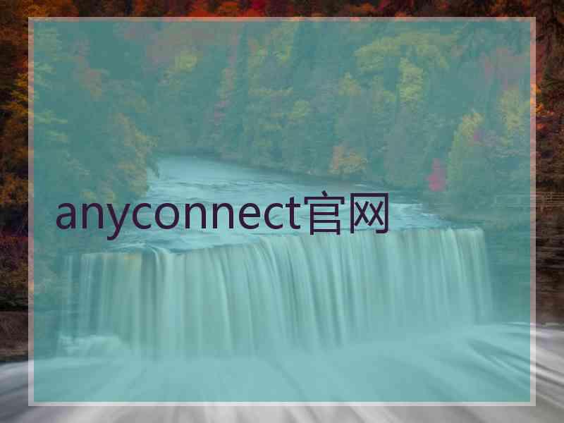 anyconnect官网